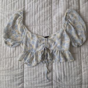 Floral Crop Top